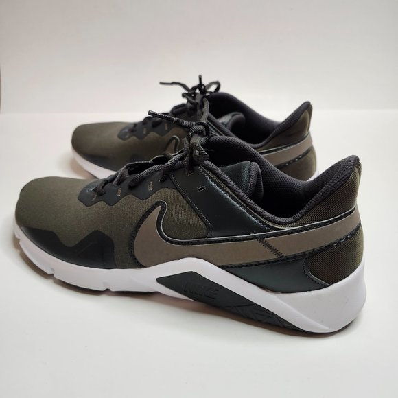 Nike Legend Essential 2 Khaki and Gray Workout Sneakers Men\'s Size 12 main image 9